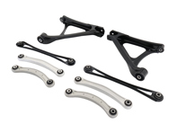 Rear Suspension Control Arm Set. Porsche 955 / 957 Cayenne - 95533104532, 95533104531, 95533104530, 95533104710, 95533104900, 95533105000, 95533101812, 95533101811, 95533101712, 95533101711 - URO-012601, 1150201270, 1150201280, 211712, 211713