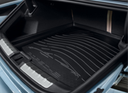 Bagageruimtebekleding, achter. Porsche Taycan 2020 >> - 9J104400001