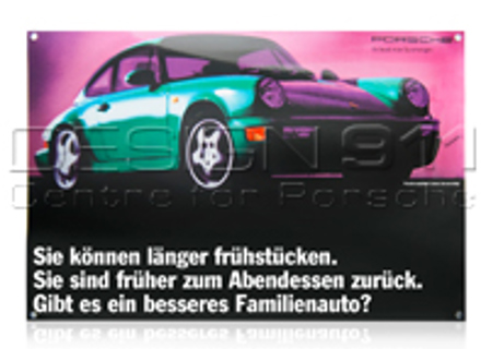 Emailleschild Porsche Classic 964 - PCG00096410 Emailleschild Porsche Classic 964 - PCG00096410