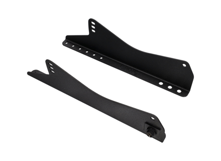 Brey Krause Side Mount Brackets for GT3 Race Seat (for floor mounting) Passenger Side. Porsche 996/986/987/997 - R9081, R-9081