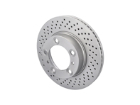 Brake disc rotor, Front. Porsche 987 (98735140101 and 98735140201) - 98735140101, 98735140201, 92165105, 92165205