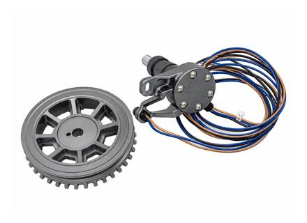 Kit capteur de référence/synchronisation d'allumage, poulie de 127 mm (sans climatisation). Porsche 911 1974-1989 - 93060250052, 93010202808, 93010202809, 93010202801 - AMS9050053, AMS9050064