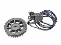 Kit capteur de référence/synchronisation d'allumage, poulie de 127 mm (sans climatisation). Porsche 911 1974-1989 - 93060250052, 93010202808, 93010202809, 93010202801 - AMS9050053, AMS9050064