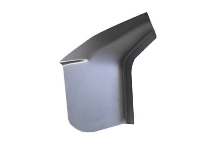 Pozzetto anteriore della ruota posteriore. Porsche 356 - 356A - 64450114100, 64450114200 - P107L, P107R, PP107L, PP107R