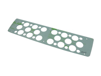 Piastra Macrolon per spoiler posteriore Singer. Porsche 964 - TKZ39 - TK Z 39