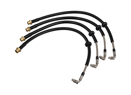 Stahlummantelter Bremsleitungssatz. Porsche 911 (992) GT3 - 99204485615, 99104480636, 99104480637