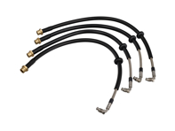 Juego de latiguillos de freno revestidos de acero. Porsche 911 (992) GT3 - 99204485615, 99104480636, 99104480637