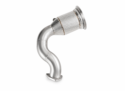 Exhaust Catalytic Converter, 300 Cells, DesignTek. Porsche 9YA / 9YA.2 Cayenne V6 Hybrid 2019>> - PAB25420010, PAB254200AX