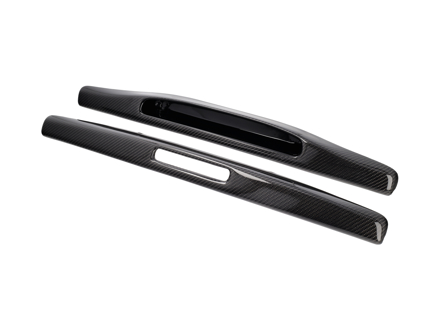 Instaplijst afdekset, Carbon. Porsche 997 / 987 Boxster / 987C Cayman