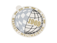 Sticker Markenweltmeister 69 Window Sticker - 91170110300 Sticker Markenweltmeister 69 Window Sticker - 91170110300