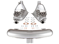 Sport exhaust set with dual centre 'GT3' outlets and 'Big Bore' heat exchanger. Porsche 911 1963-83 - 1620802010, 92.295SSI Sport exhaust set with dual centre 'GT3' outlets and 'Big Bore' heat exchanger. Porsche 911 1963-83 - 1620802010, 92.295SSI