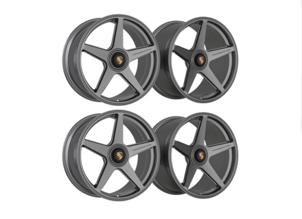 Five spoke lightweight centre lock alloy wheel set from Ninemeister. Porsche 992 GTS / 992 turbo - wheels, 9M992GTST5S, 9M992GT3T5S, 9M992GT3RS5S Five spoke lightweight centre lock alloy wheel set from Ninemeister. Porsche 992 GTS / 992 turbo - wheels, 9M992GTST5S, 9M992GT3T5S, 9M992GT3RS5S