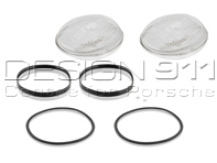 Kit de sustitución de cristales de faros RHD. Porsche 911 / 964 - PCG91163101 Kit de sustitución de cristales de faros RHD. Porsche 911 / 964 - PCG91163101
