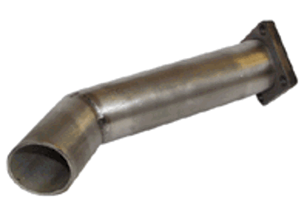 Tuyau de soupape d'échappement. Porsche 930 Turbo 1978-82 - 922019S, 92.209S, 1620650100, 93012303100 - 92.209S, 1620650100