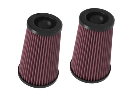 Set van 2 K&N luchtfilters voor Porsche 992 4.0 S/T & GT3 2021 >> - 9GT129816, 99111013093, E-0629 - E-0629