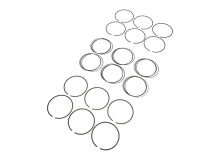 Ringset voor Capricorn aluminium zuigerset P1513 - P1513 - PRS105 Ringset voor Capricorn aluminium zuigerset P1513 - P1513 - PRS105