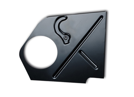 Capot moteur, avant gauche. Porsche 911 Turbo - 93010670701