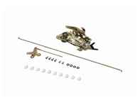 Juego de pestillo de cerradura interior de puerta izquierda. Porsche 911 1972-89/ 964/ 912 - 91153105304, 91153105310, 91153105323, 91153105404, 91153105410, 91153105423, 96453105301, 96453105401, 964531053, 964531054, 911531053, 911531054, 90153105422, 90153105424, 91153105401, 91153105403, 91153105409, 91153105424 - PS5389, PS5390, 1687500170, 1687500180