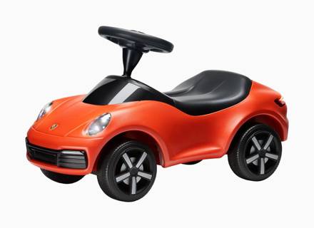 Coche infantil para montar con luces y bocina mecánica - Lava Orange Coche infantil para montar con luces y bocina mecánica - Lava Orange