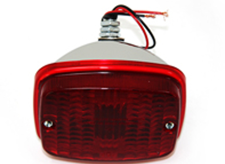 Unidad de faros antiniebla Trasero, respaldo cromado. Porsche 911/912 65-86 - 91163125129, 18570 Unidad de faros antiniebla Trasero, respaldo cromado. Porsche 911/912 65-86 - 91163125129, 18570