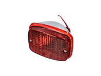 Mistlampunit Achter, Chrome backing. Porsche 911/912 65-86 - 91163125129, 18570