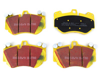 EBC YELLOW Brake Pads 'Fast Road' Front. Porsche 957 Cayenne Turbo - 95535193951, 95535193952, 95535193950 - DP 41930R, DP41930R, DP-41930R