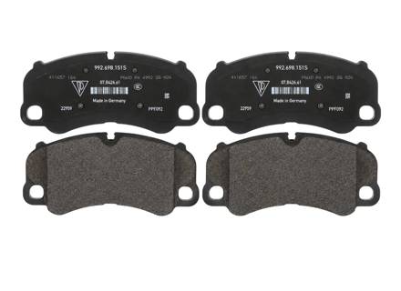 Pastiglie freno ANTERIORI. Porsche 992.1 GTS / 992.2 GTS - 992698151F, 992698151N, 992698151S