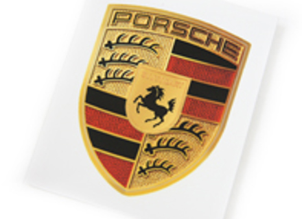 Bonnet badge sticker. Porsche 997.2 GT2 RS / 991 GT2 RS - 99655921190 Bonnet badge sticker. Porsche 997.2 GT2 RS / 991 GT2 RS - 99655921190