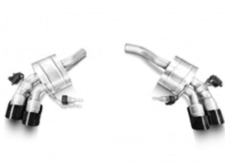 Sports exhaust silencer kit Porsche 995.2 Macan Turbo GTS and S 2020 onwards Sports exhaust silencer kit Porsche 995.2 Macan Turbo GTS and S 2020 onwards