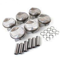 Engine piston set. Porsche 958 Cayenne S- hybrid / Porsche 970 S-hybrid - 95810303310, 95810303320, 95810303321, 95810303210, 95810303220, 95810303221 - 06E107066DM, 06E107066CL, 06E107065DM, 06E107065CL Engine piston set. Porsche 958 Cayenne S- hybrid / Porsche 970 S-hybrid - 95810303310, 95810303320, 95810303321, 95810303210, 95810303220, 95810303221 - 06E107066DM, 06E107066CL, 06E107065DM, 06E107065CL