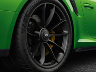 20'/21' 991.2 GT3 RS in zwart (zijdeglans) lichtmetalen velgen origineel Porsche - 99104460314