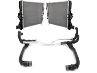 Austauschsatz für Kühler und Leitungen für Porsche 987 / 987C / 997 Carrera - 99710672803, 99710662403, 99710662303, 99710662703, 99710672307, 99710672003, 99710671103, 99710675104, 99710675204, 99710655103, 99710613102, 99710613202