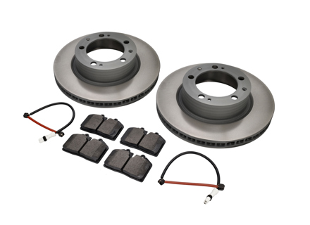 Pack plaquettes et disques de frein avant. Porsche 944S2 3.0L 16V 1989-91 Zimmermann - 95135104103, 94461236502, 96435193903