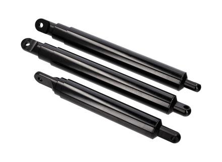Rennline Fully Mechanical Hood and Decklid Strut, Black. Package. Porsche 911/912/930 - 91151133100, 95951133300 - E187, E187.188