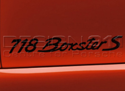 718 BOXSTER Model designation on doors - 98204480010041, 98204480010V04, 98204480010 718 BOXSTER Model designation on doors - 98204480010041, 98204480010V04, 98204480010