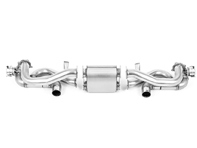 Milltek sports exhaust from gpf backwards and cerakote black trims. Porsche 718 Cayman GT4 4.0ltr Milltek sports exhaust from gpf backwards and cerakote black trims. Porsche 718 Cayman GT4 4.0ltr