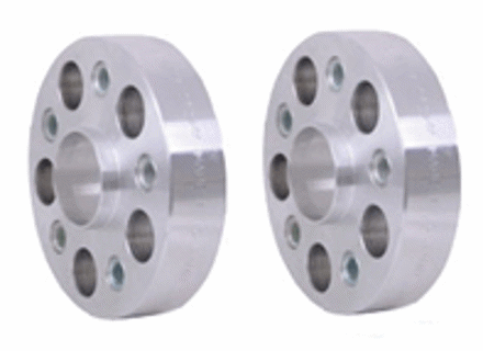 Nabenadapter, konvertiert (5/100) auf Porsche (5/130)