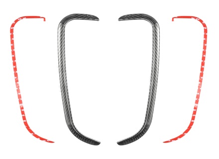 Radiatorkanaal brancardklep koolstofvezel. Porsche 992 GT3 Radiatorkanaal brancardklep koolstofvezel. Porsche 992 GT3