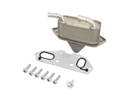 Engine oil cooler & gasket kit. Porsche 958 Cayenne Hybrid / 970 Panamera Hybrid - 95810727101, 95810727100, 95810717501