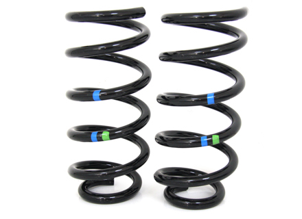 Molle elicoidali posteriori (coppia) - Contrassegni blu/giallo-verdi - per Porsche 991-1 Carrera e Cabriolet (con PASM) 2012-2016 - 99133353105504 Molle elicoidali posteriori (coppia) - Contrassegni blu/giallo-verdi - per Porsche 991-1 Carrera e Cabriolet (con PASM) 2012-2016 - 99133353105504