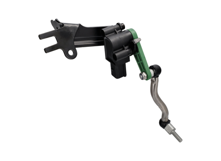 Selbstnivellierungssensor der Vorderradaufhängung mit Gestänge. Porsche 95B Macan - 8R0941286D, 8R0941286F, 9A794128600, 9A794128500, 8R0941285D, 8R09412865 - RH-3459, RH-3460