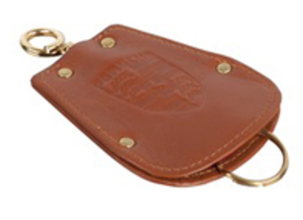 Key pouch for Porsche 356 in BROWN LEATHER - PCG044200004RB Key pouch for Porsche 356 in BROWN LEATHER - PCG044200004RB