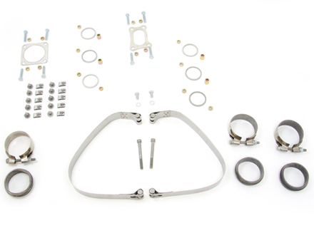 Kit di montaggio per impianto di scarico completo su Porsche 964 - 99311119500, 99908500102, 90007428202, 99908405202, 96411119800, 96411119205, 96411124702, 99902512501, 96411111902, 96411133600, 90007431101, 90022300102, 99908409502, 90007507803, 90002500703, 90015100603, 90007535400, 99950707300