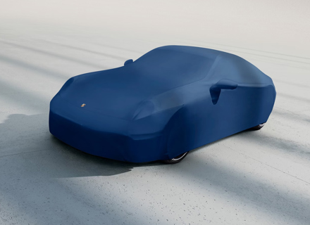 Outdoor car cover Plus (breathable), in Blue. Porsche 992.2 Turbo S 2024>> - 99204406056