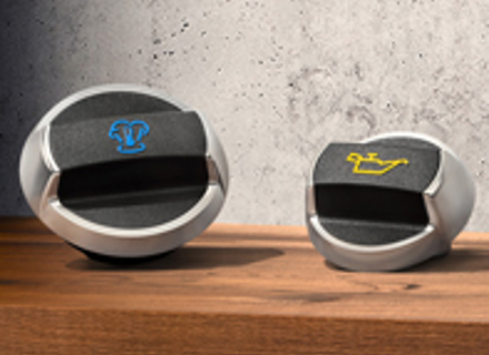 Tapones de aceite y refrigerante con aspecto de aluminio. Porsche 992 (911) - 992044100 Tapones de aceite y refrigerante con aspecto de aluminio. Porsche 992 (911) - 992044100