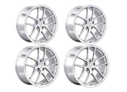 DD2 5-Bolt Wheel Set Gloss Silver. Porsche 992.1 GTS - 992.25.22.F.GS, 992.25.23.R.GS