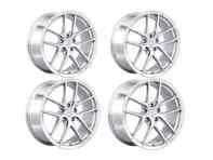 DD2 5-Bolt Wheel Set Gloss Silver. Porsche 992.1 GTS - 992.25.22.F.GS, 992.25.23.R.GS