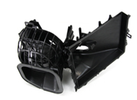 Gebläsemotorgehäuse der Klimaanlage/Heizung. Porsche 955 / 957 Cayenne RHD-Fahrzeuge - 95557233900