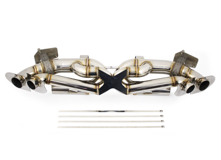 Scarico sportivo commutabile X-Pipe per Porsche 992 Carrera e Turbo - 992251052A, 992298019, 992251053A, 992298019A, 992251055, 992298019B, 992251057B, 992298019C Scarico sportivo commutabile X-Pipe per Porsche 992 Carrera e Turbo - 992251052A, 992298019, 992251053A, 992298019A, 992251055, 992298019B, 992251057B, 992298019C