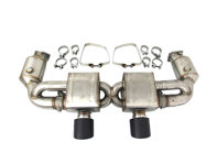 Scarico Sportivo VALVETRONIC Porsche 991.2 Carrera con terminale in Fibra di Carbonio - DesignTek - 3606009103, 9P1251053A, 9P1251053C